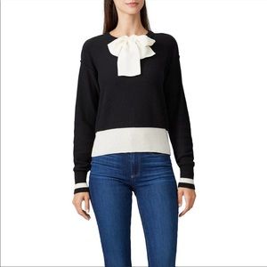 Sweet Baby Jamie Long Sleeve Sweater w/ Tie Neck M